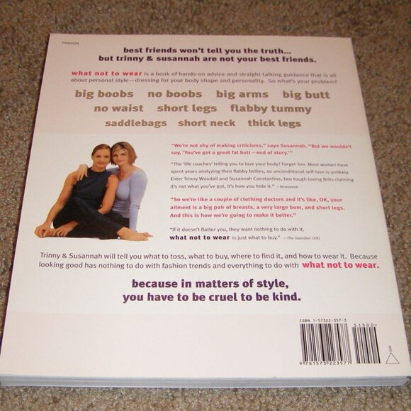 What Not to Wear Book by Trinny Woodall and Susannah Constantine 2003, paperback - Picture 2 of 6